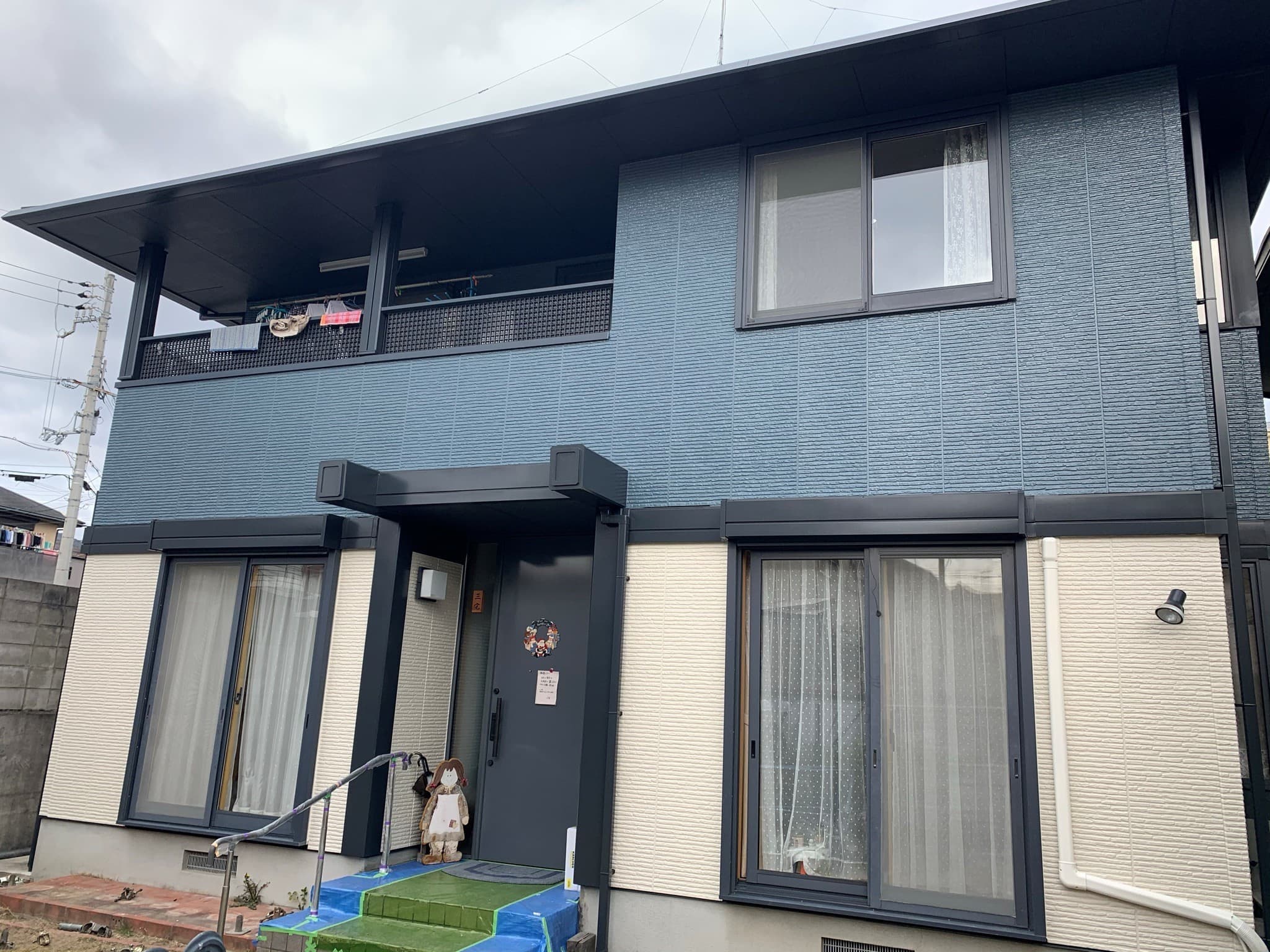 兵庫県宝塚市　外壁　施工後